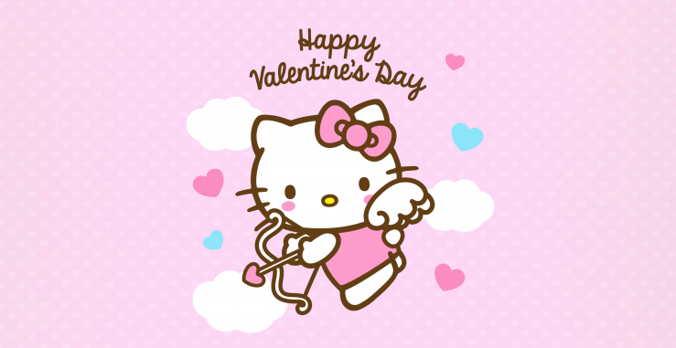 Clip Art:44-Xby_Nbji= Hello Kitty Valentines Day