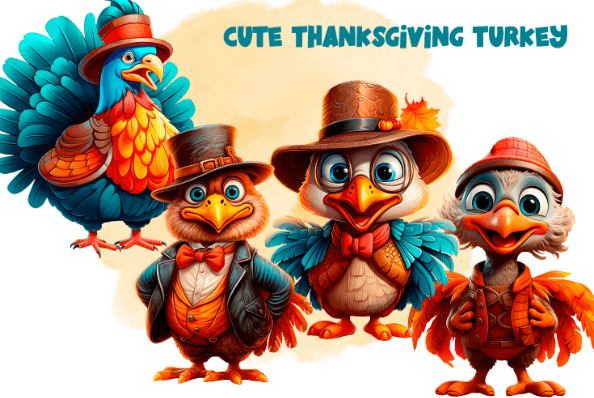 Thanksgiving:T4h-X66pih4= Turkey Clipart