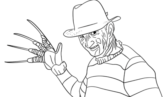 Drawing:4vwry_-Zise= Freddy Krueger