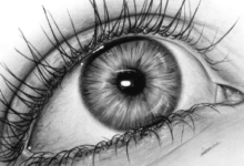 Drawing:5tripezbiae= Realistic Eye