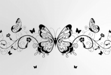 Outline:4l2kwktgk5y= Butterfly Stencil