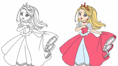 Free Printable:1i0vdgyve7i= Princess Coloring Pages