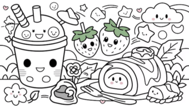 Cute:9gy6neo-Aoq= Coloring Sheet