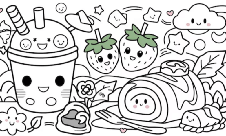 Cute:9gy6neo-Aoq= Coloring Sheet