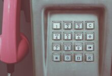 phone numbers and four names listed
